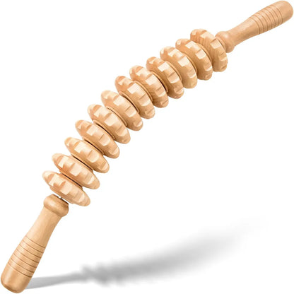 Wooden Body Massage Roller